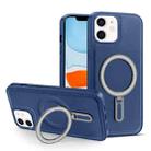 For iPhone 11 MagSafe Magnetic Holder Phone Case(Royal Blue) - 1