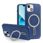 For iPhone 13 MagSafe Magnetic Holder Phone Case(Royal Blue) - 1