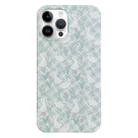 For iPhone 14 Pro Painted Pattern PC Phone Case(Tulip Bunny) - 1