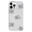 For iPhone 14 Pro Max Painted Pattern PC Phone Case(Papa Bear) - 1