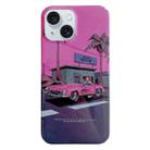 For iPhone 15 Painted Pattern PC Phone Case(Sweet Cool Girl) - 1