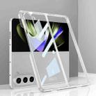 For Samsung Galaxy Z Fold5 GKK Phantom Electroplating Full Coverage Phone Case(White) - 1