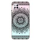 For Huawei P40 Lite Coloured Drawing Pattern Highly Transparent TPU Protective Case(Mandala) - 1