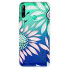 For Huawei P40 Lite E Coloured Drawing Pattern Highly Transparent TPU Protective Case(Flower) - 1