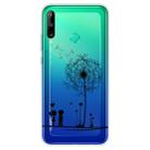 For Huawei P40 Lite E Coloured Drawing Pattern Highly Transparent TPU Protective Case(Dandelion) - 1