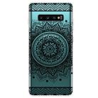 For Samsung Galaxy S10+ Coloured Drawing Pattern Highly Transparent TPU Protective Case(Mandala) - 1