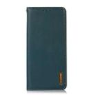 For OnePlus Nord 13 KHAZNEH Nappa Top Layer Cowhide Leather Phone Case(Green) - 3