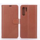 For Huawei P30 Pro AZNS Sheepskin Texture Horizontal Flip Leather Case with Holder & Card Slots & Wallet(Brown) - 1