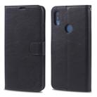 For Huawei Y6(2019) / Enjoy 9E AZNS Sheepskin Texture Horizontal Flip Leather Case with Holder & Card Slots & Wallet(Black) - 1