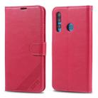 For Huawei Maimang 8 / Enjoy 9s / P Smart Plus(2019) / Honor 10i / 20i AZNS Sheepskin Texture Horizontal Flip Leather Case with Holder & Card Slots & Wallet(Red) - 1