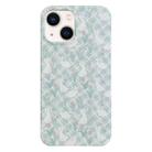 For iPhone 13 Painted Pattern PC Phone Case(Tulip Bunny) - 1