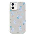 For iPhone 11 Painted Pattern PC Phone Case(Milk Yellow Dog) - 1