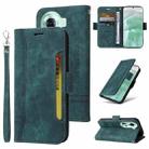 For OPPO Reno11 5G Global BETOPNICE Dual-side Buckle Leather Phone Case(Green) - 1