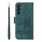 For Samsung Galaxy A25 5G Global BETOPNICE Dual-side Buckle Leather Phone Case(Green) - 3