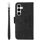 For Samsung Galaxy A35 5G BETOPNICE Dual-side Buckle Leather Phone Case(Black) - 3