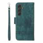 For Samsung Galaxy A55 BETOPNICE Dual-side Buckle Leather Phone Case(Green) - 3