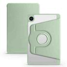 For Samsung Galaxy Tab A9+ Acrylic 360 Degree Rotation Smart Tablet Leather Case(Green) - 1