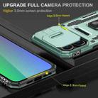 For iPhone 16 Pro Max Armor PC + TPU Camera Shield Phone Case(Alpine Green) - 3