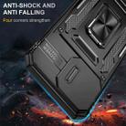 For iPhone 16 Pro Max Armor PC + TPU Camera Shield Phone Case(Black) - 2