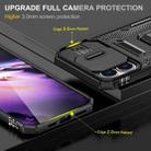 For iPhone 16 Plus Armor PC + TPU Camera Shield Phone Case(Black) - 3