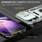 For iPhone 16 Plus Armor PC + TPU Camera Shield Phone Case(Grey) - 3