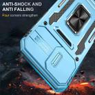 For iPhone 16 Plus Armor PC + TPU Camera Shield Phone Case(Light Blue) - 2