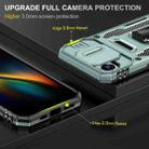 For iPhone 16e Armor PC + TPU Camera Shield Phone Case(Alpine Green) - 3