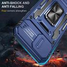 For iPhone 16e Armor PC + TPU Camera Shield Phone Case(Navy Blue) - 2