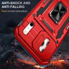 For iPhone 17 Pro Armor PC + TPU Camera Shield Phone Case(Red) - 2