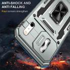 For iPhone 17 Pro Armor PC + TPU Camera Shield Phone Case(Grey) - 2