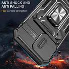 For iPhone 17 Armor PC + TPU Camera Shield Phone Case(Black) - 2
