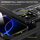 For iPhone 17 Armor PC + TPU Camera Shield Phone Case(Black) - 3