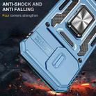For iPhone 17 Armor PC + TPU Camera Shield Phone Case(Light Blue) - 2