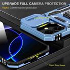 For iPhone 17 Armor PC + TPU Camera Shield Phone Case(Light Blue) - 3