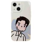 For iPhone 14 Precise Hole TPU Phone Case(Boy) - 1