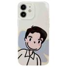 For iPhone 12 Precise Hole TPU Phone Case(Boy) - 1