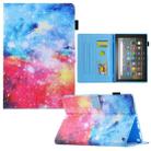 For Amazon Fire Max 11 2023 Colored Drawing Smart Leather Tablet Case(Beautiful Starry Sky) - 1