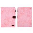For Amazon Fire Max 11 2023 Cloth Texture Leather Smart Tablet Case(Pink) - 1