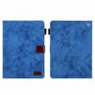 For Amazon Fire Max 11 2023 Cloth Texture Leather Smart Tablet Case(Blue) - 1