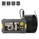 P30 3.9mm 1080P IP68 Waterproof 4.3 inch Screen Dual Camera Digital Endoscope, Length:10m Hard Cable(Black) - 4