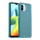 For Xiaomi Poco C50 Candy Series TPU Phone Case(Transparent Blue) - 1