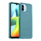 For Xiaomi Poco C51 Candy Series TPU Phone Case(Transparent Blue) - 1