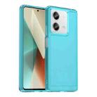 For Xiaomi Poco X6 Neo Candy Series TPU Phone Case(Transparent Blue) - 1