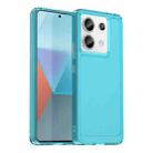 For Xiaomi Redmi Note 13 Pro 5G Candy Series TPU Phone Case(Transparent Blue) - 1