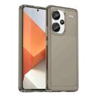 For Xiaomi Redmi Note 13 Pro+ Candy Series TPU Phone Case(Transparent Grey) - 1