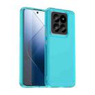 For Xiaomi 14 Pro Candy Series TPU Phone Case(Transparent Blue) - 1