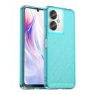 For Xiaomi Poco M6 5G Candy Series TPU Phone Case(Transparent Blue) - 1
