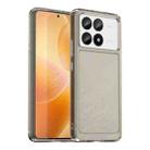 For Xiaomi Redmi K70 Pro Candy Series TPU Phone Case(Transparent Grey) - 1