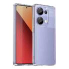 For Xiaomi Redmi Note 13 Pro 4G Candy Series TPU Phone Case(Transparent) - 1