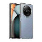 For Xiaomi Redmi A3 Candy Series TPU Phone Case(Transparent Grey) - 1